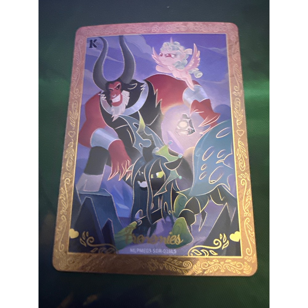 Kayou My Little Pony Frenemies Card MLPMEO3-SGR-016L5 Tirek Chrysalis Cozy Glow